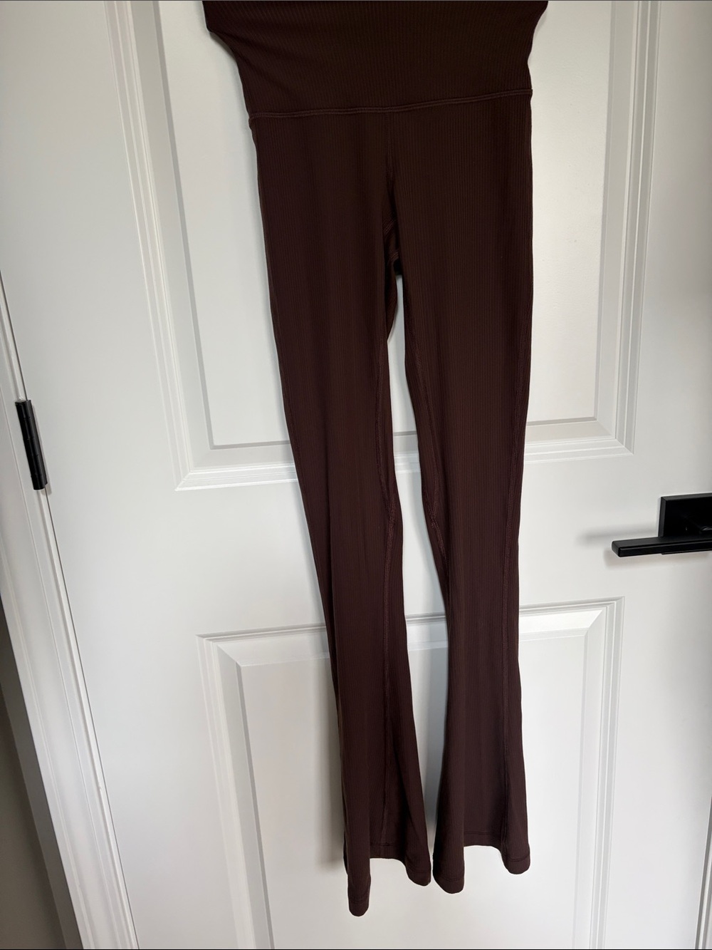 lululemon athletica Ribbed Flare Pants - Brown